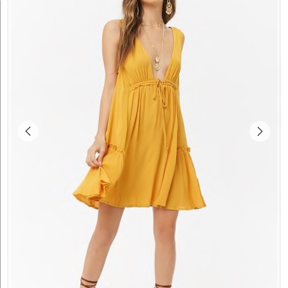 Forever 21 Dresses & Skirts - Forever 21 Yellow Sundress